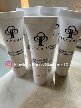 Circadia Amandola Milk Cleanser — Gentle Face Cleanser - (5) samples - exp 7/28